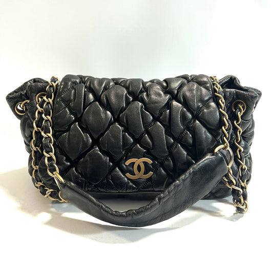 CHANEL シャネル ワンショルダーバッグ バブルキルト マトラッセ
