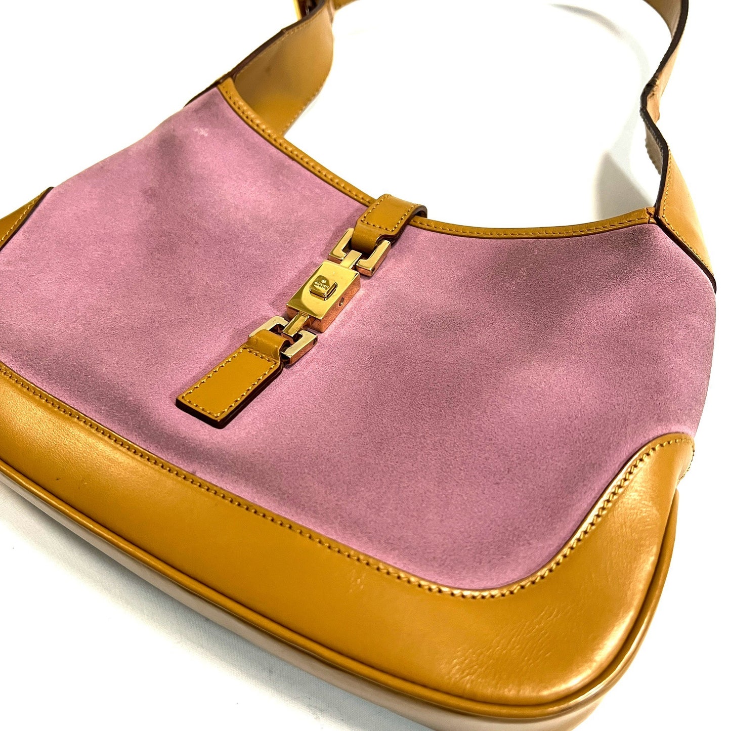 GUCCI グッチ ワンショルダーバッグ ジャッキー スエード