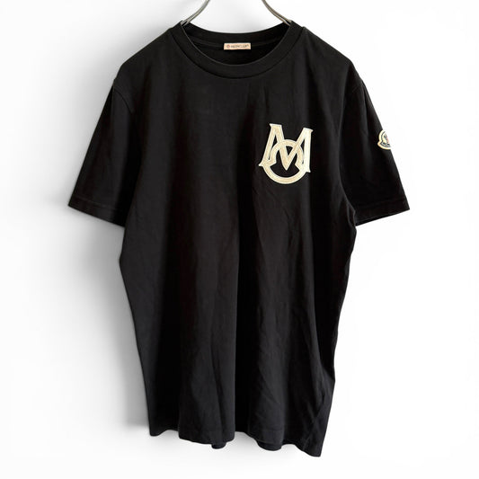 モンクレール 現行 Tシャツ モノグラムパッチ