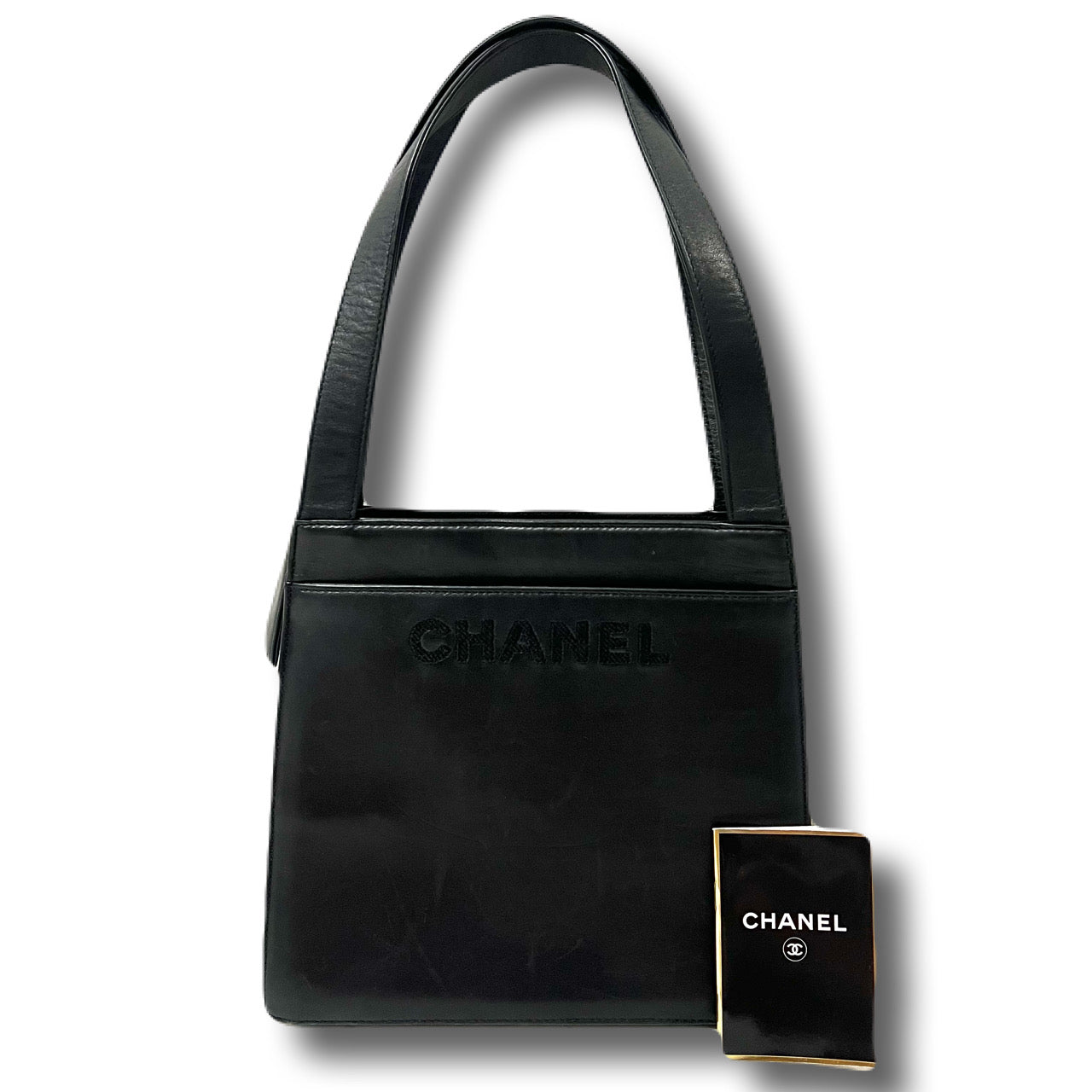 CHANEL Chanel handbag shoulder tote lambskin