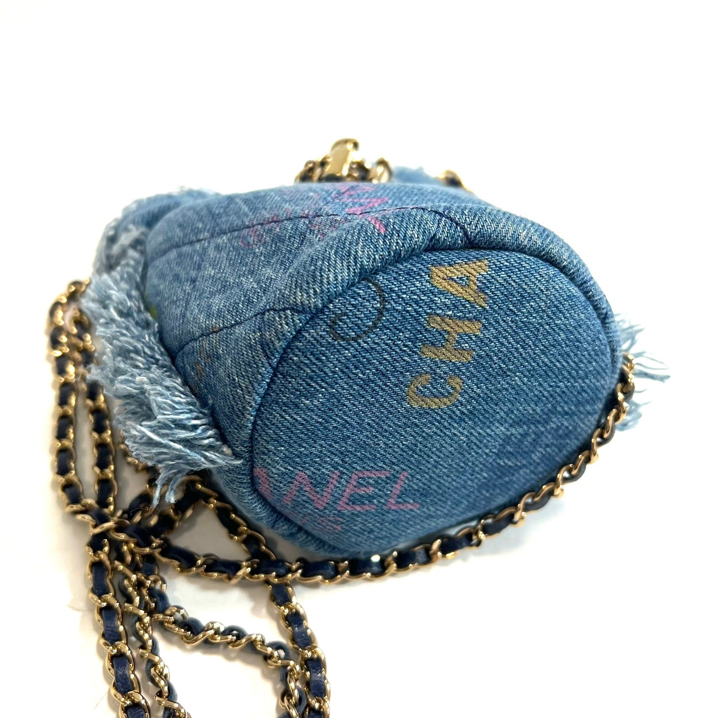 CHANEL シャネル チェーンショルダーバッグ ミニバケット