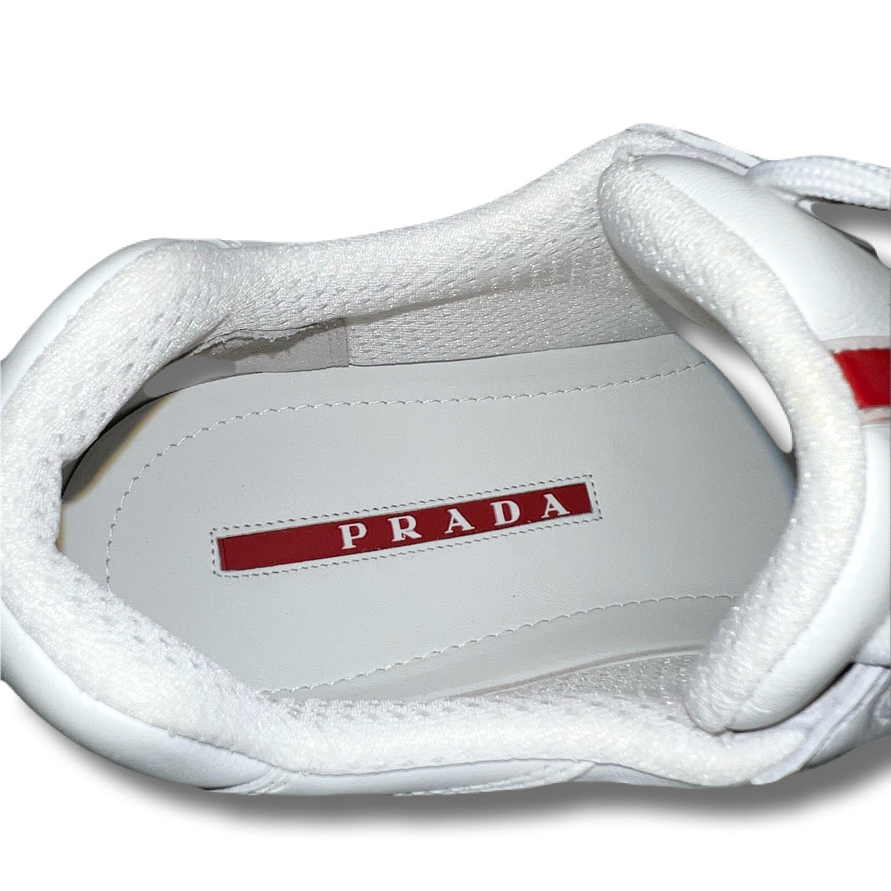 PRADA プラダスポーツ　リネアロッサ　CASS ATT4CK スニーカー