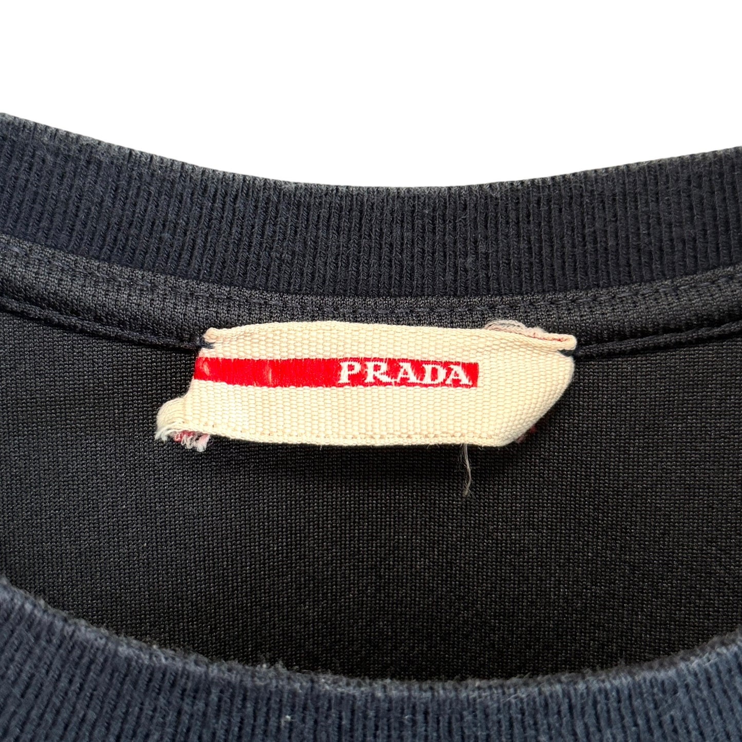PRADA プラダ Tシャツ ラバーロゴパッチ