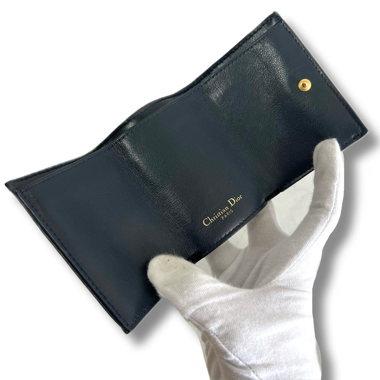 Christian Dior Trotter Oblique Folding Wallet