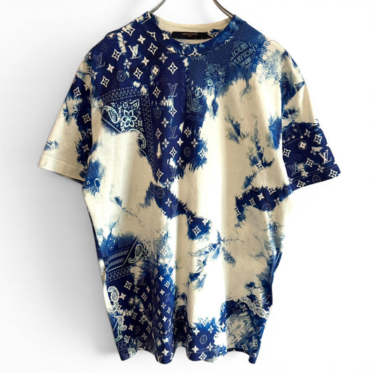 ルイヴィトン Tシャツ モノグラム バンダナ