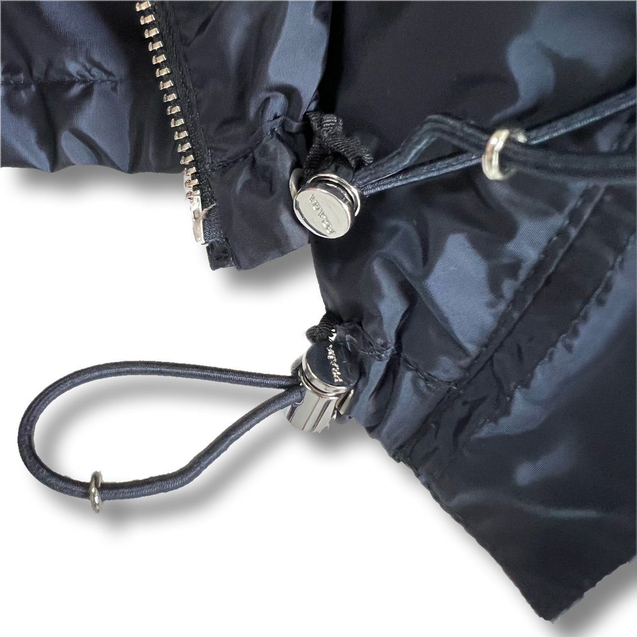 PRADA Prada nylon jacket hoodie navy