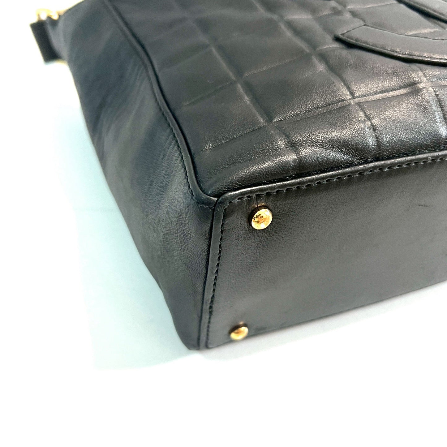 CHANEL シャネル ワンショルダーバッグ チョコバー デカココ