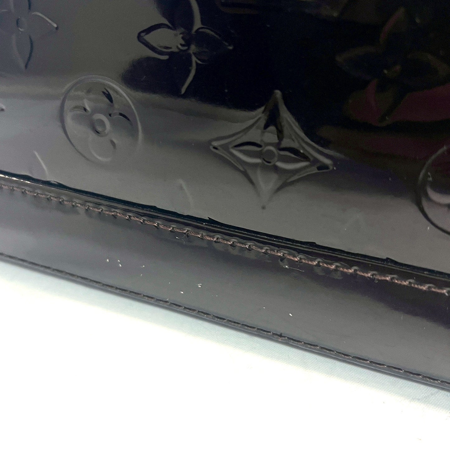 LOUIS VUITTON ルイヴィトン ヴェルニ ハンドバッグ アルマBB