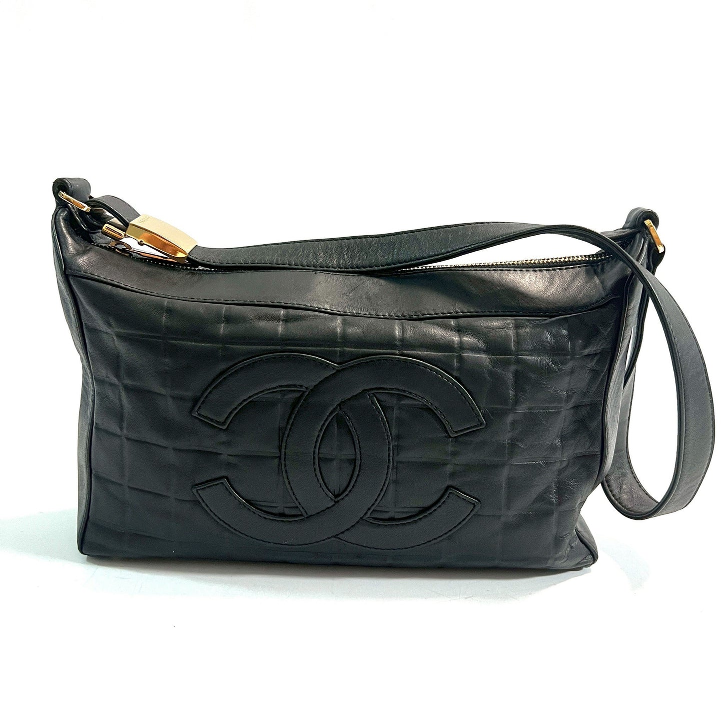 CHANEL シャネル ワンショルダーバッグ チョコバー デカココ