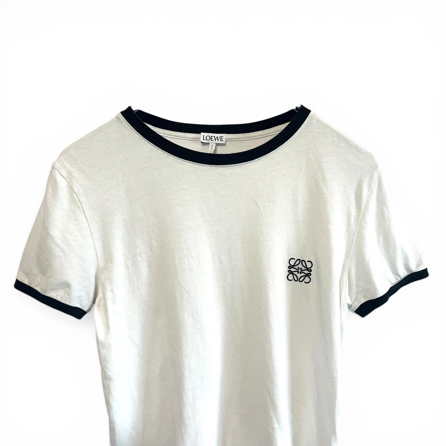 ロエベ リンガーTシャツ アナグラム刺繍