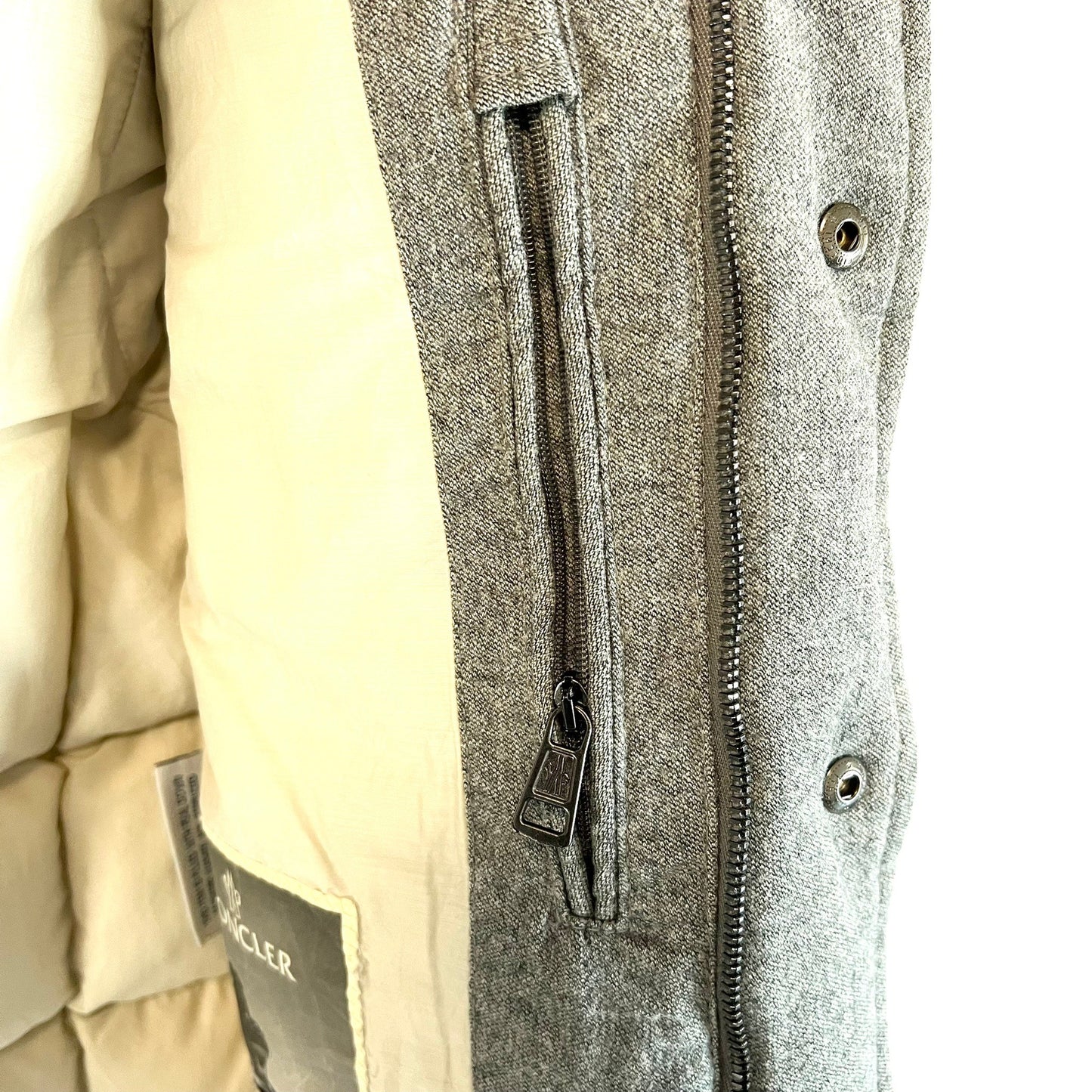 MONCLER ERAULT モンクレール ダウンジャケット ベスト フード グレー