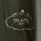 プラダ Tシャツ クルーネック ロゴ刺繍