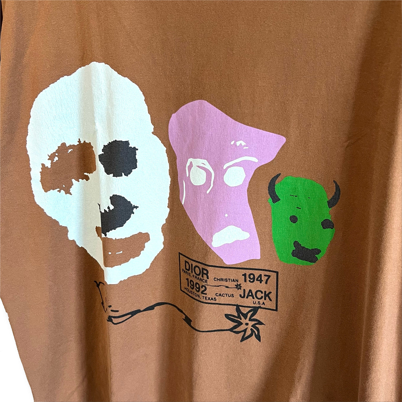 DIOR × Travis ディオール　トラヴィス スコット Tシャツ　22aw