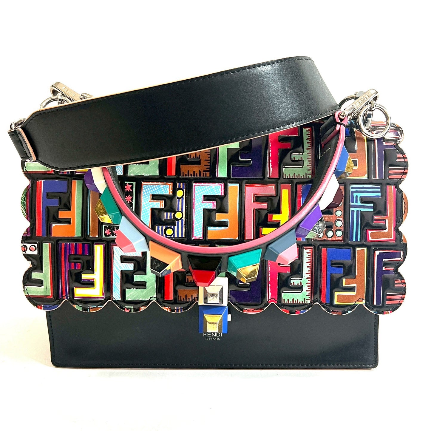 FENDI フェンディ ショルダーバッグ キャナイ ズッカ 2WAY