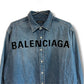 BALENCIAGA バレンシアガ　デニムシャツ