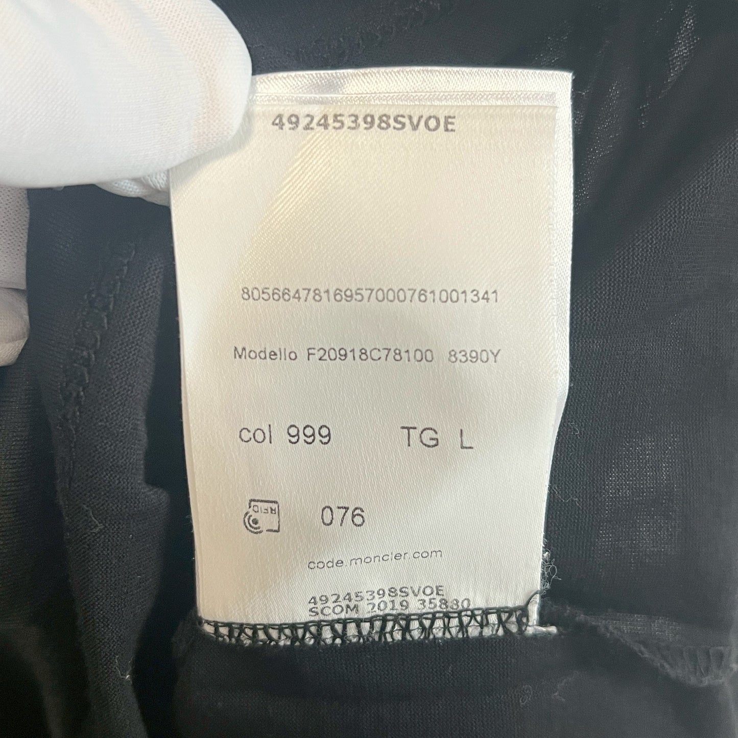 MONCLER モンクレール Tシャツ ダブルロゴ