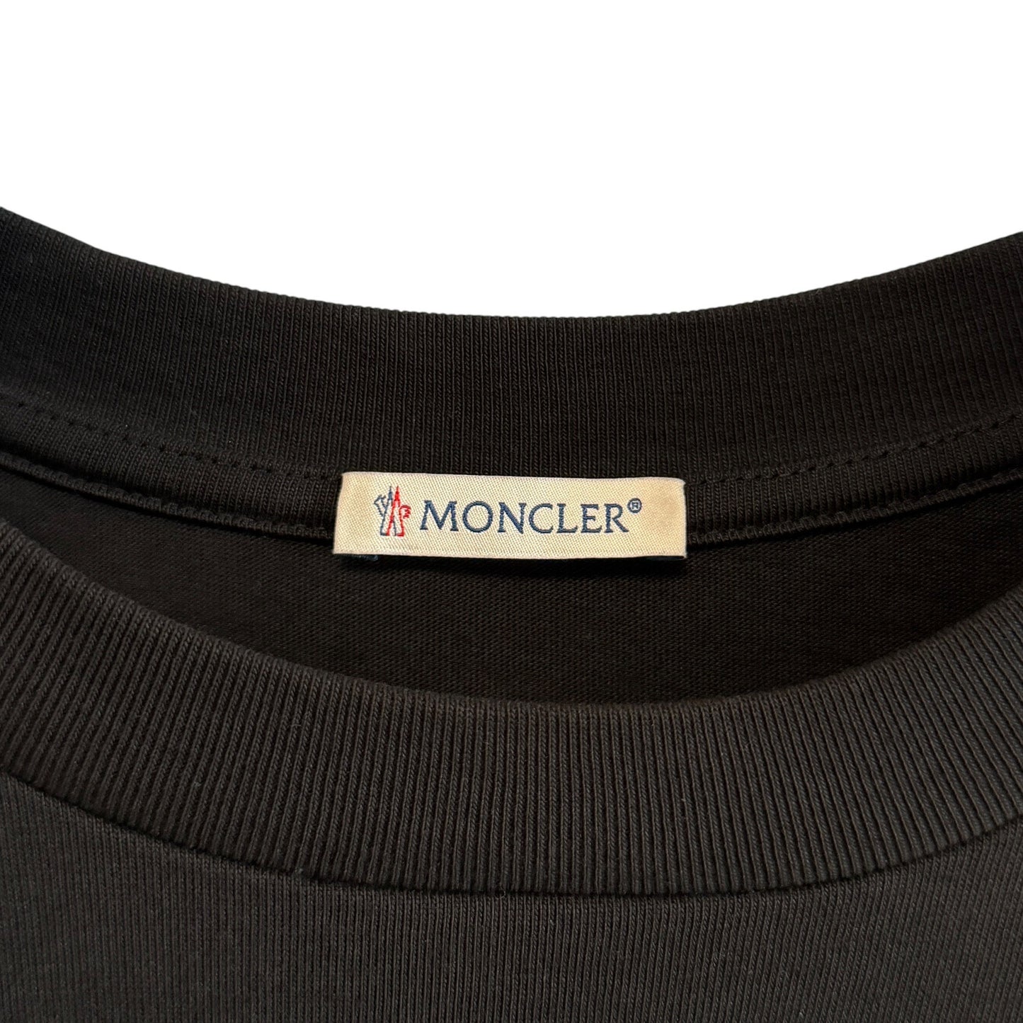 モンクレール 現行 Tシャツ モノグラムパッチ