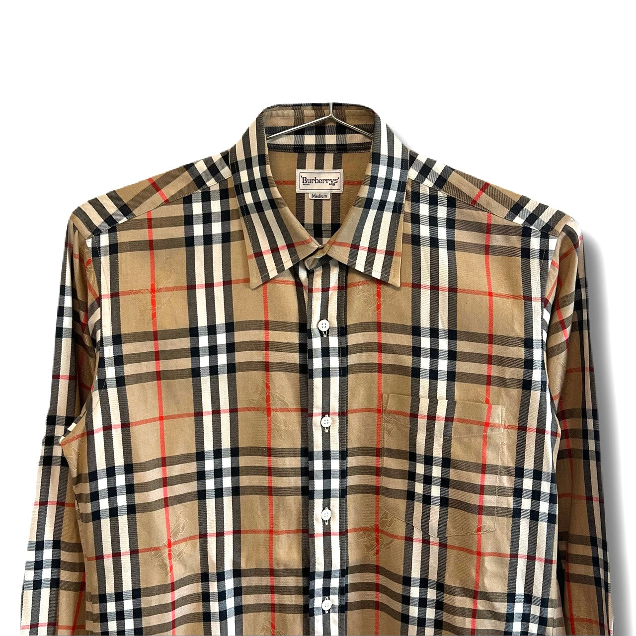 Burberry バーバリーズ　シャツ　ノバチェック　シャドーホース