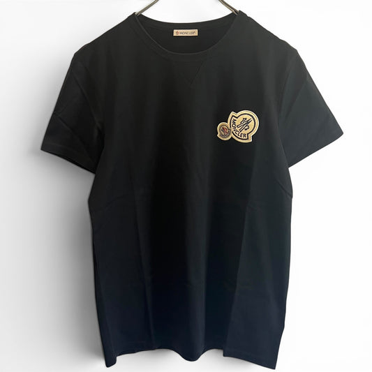 モンクレール Tシャツ ダブルロゴワッペン