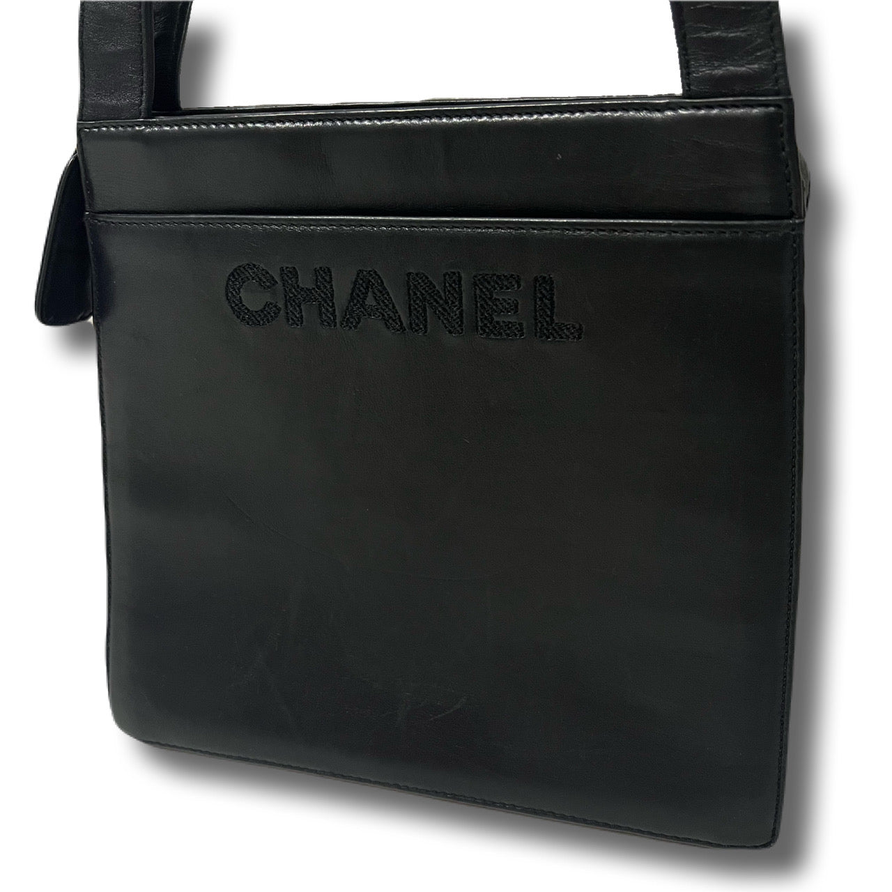CHANEL Chanel handbag shoulder tote lambskin