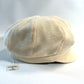 CHANEL Cashmere Newsboy Cap Coco Mark