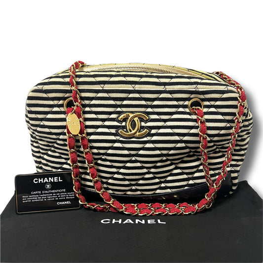 CHANEL シャネル　ココセイラー　ショルダーバッグ　マリン