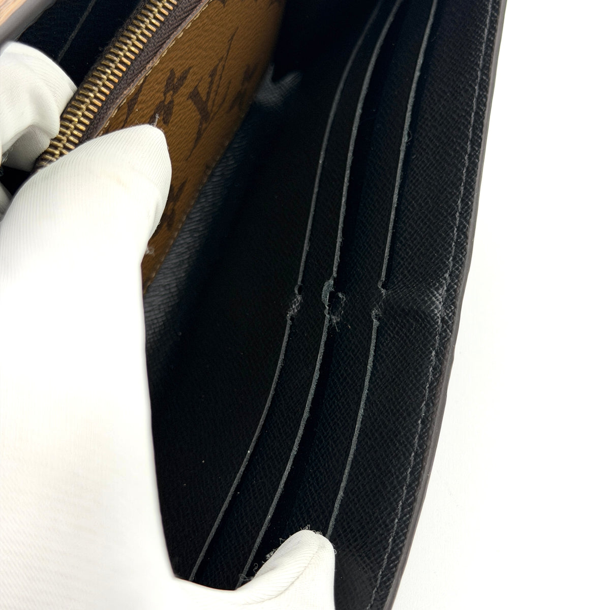ルイヴィトン 長財布 ポルトフォイユ サラ モノグラム ジャイアント リバース
