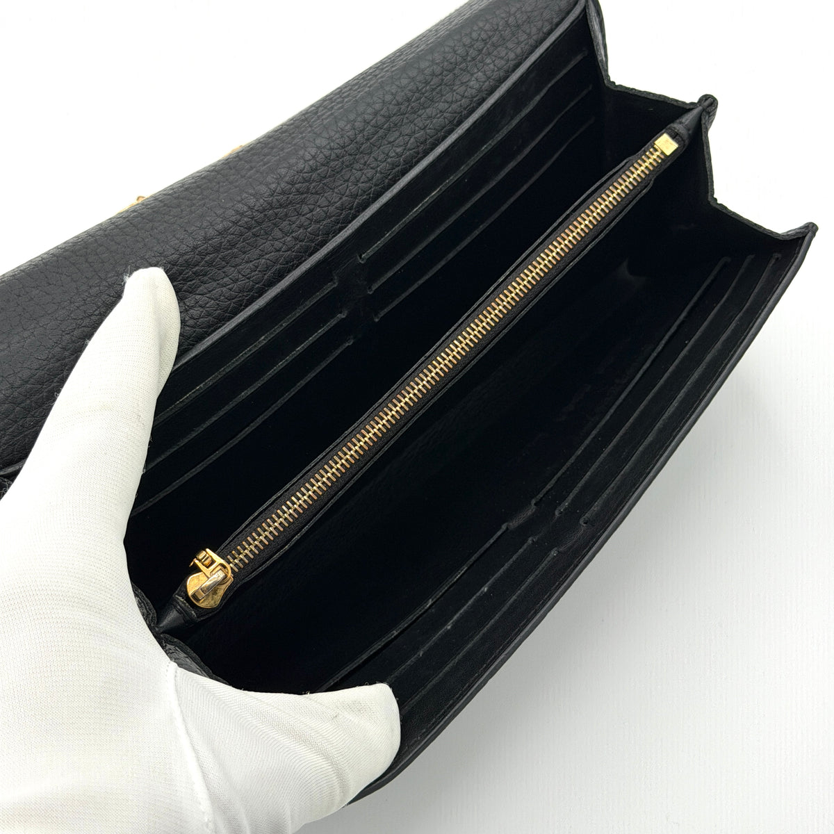 ルイヴィトン 長財布 ポルトフォイユ カプシーヌ