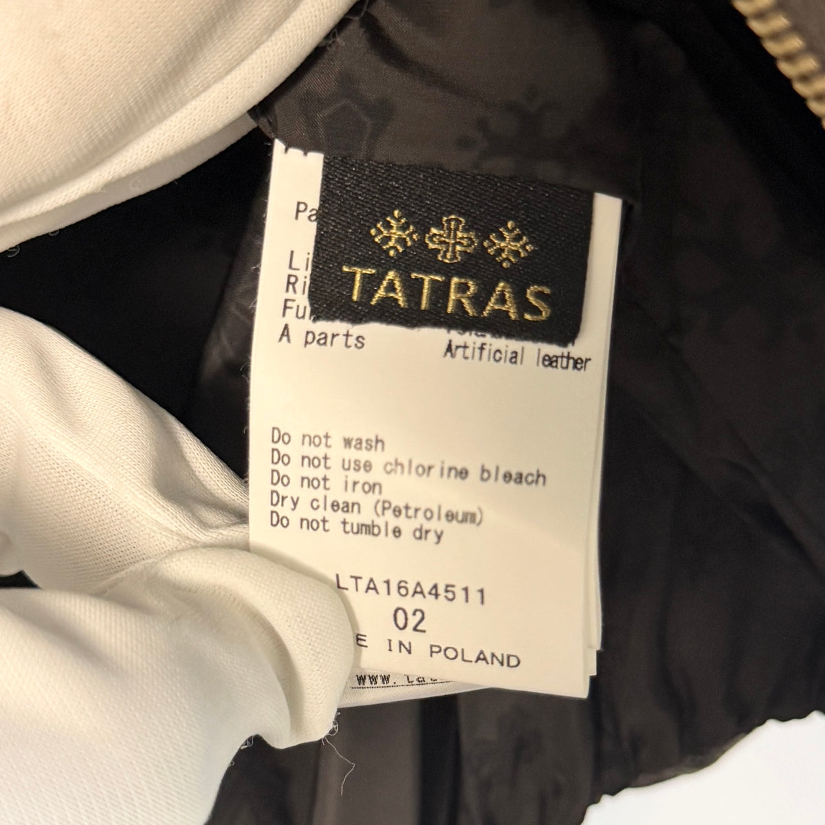 タトラス ダウンベスト RACHELE カモフラージュ