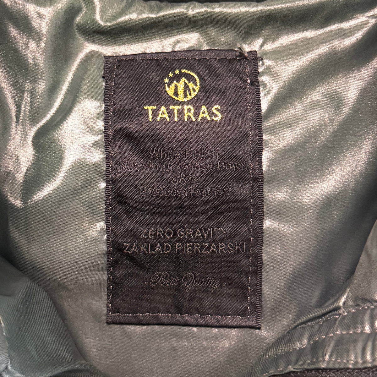 TATRAS タトラス ダウンベスト ナイロン フード付き