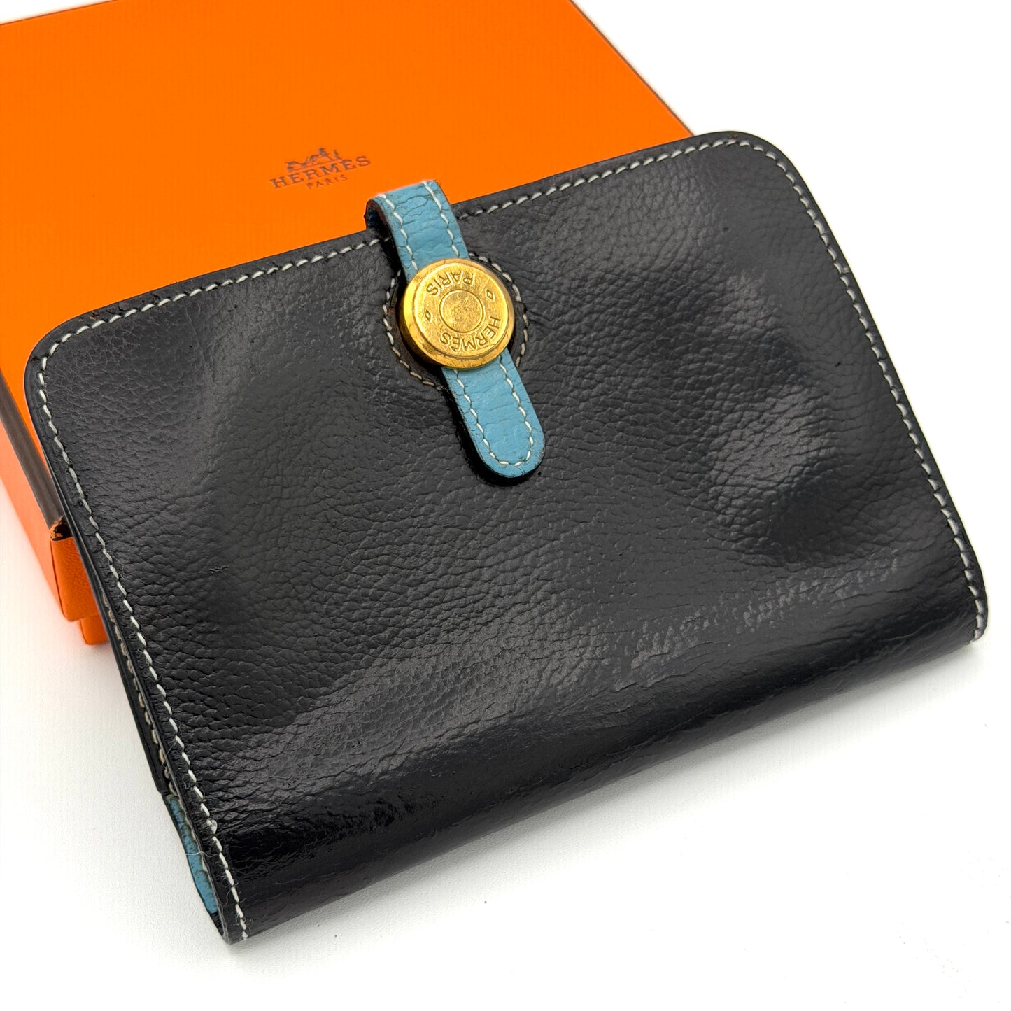エルメス 折り財布 ドゴン コンパクトウォレット