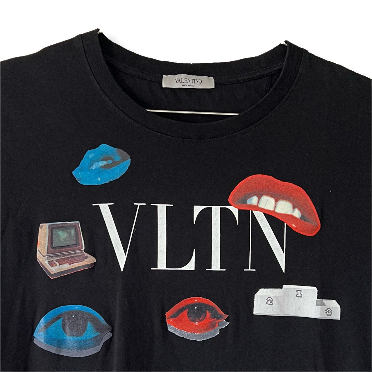 VALENTINO Valentino T-shirt Black Lips