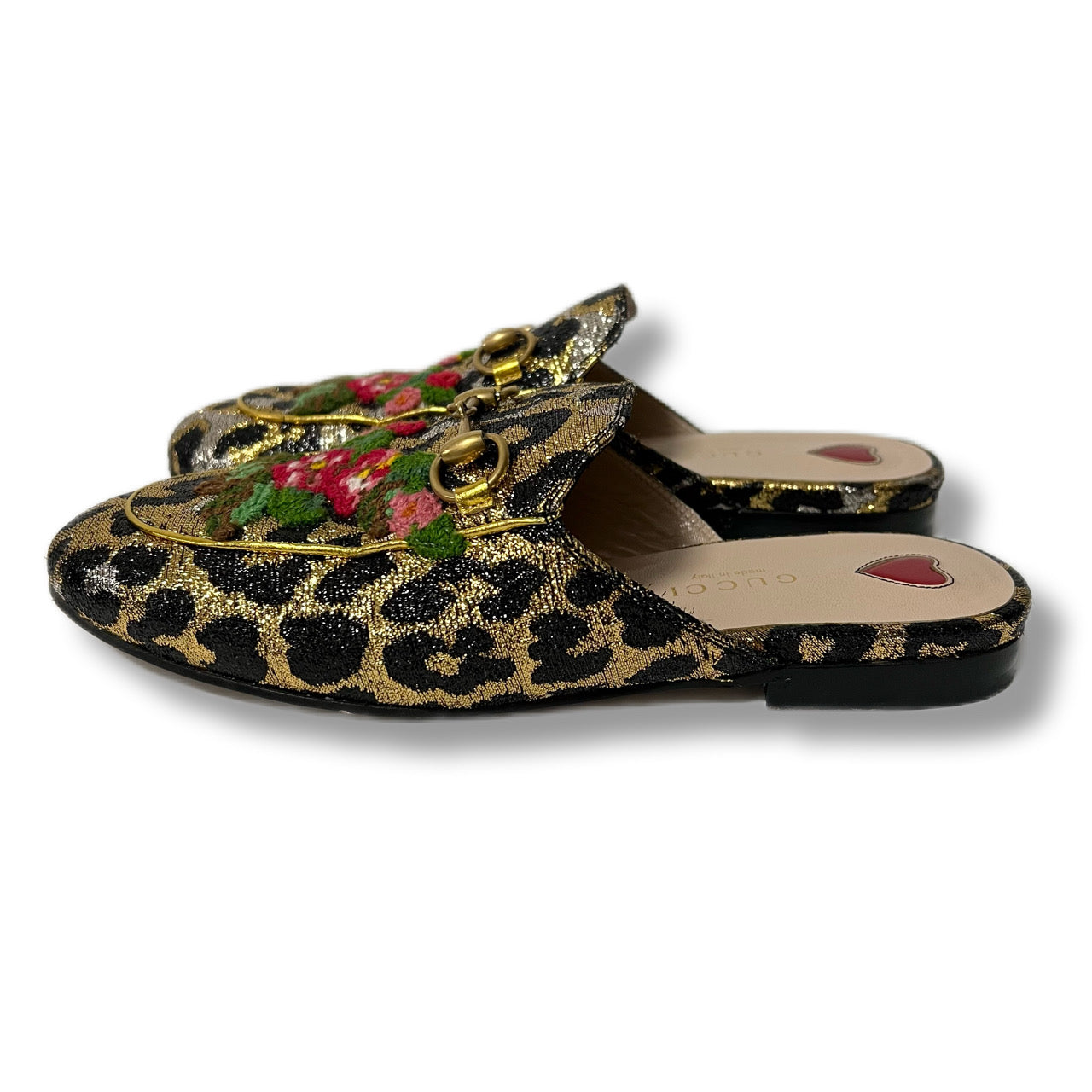 GUCCI グッチ　プリンスタウン　ホースビット　レオパード