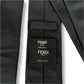 FENDI フェンディ　ネクタイ　モンスター　ブラック　ライトストーン　スタッズ