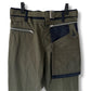sacai 21aw cargo pants oxford pants