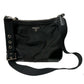 PRADA プラダ　ショルダーバッグ　ナイロン　ポコノ　レザー　サコッシュ　ブラック