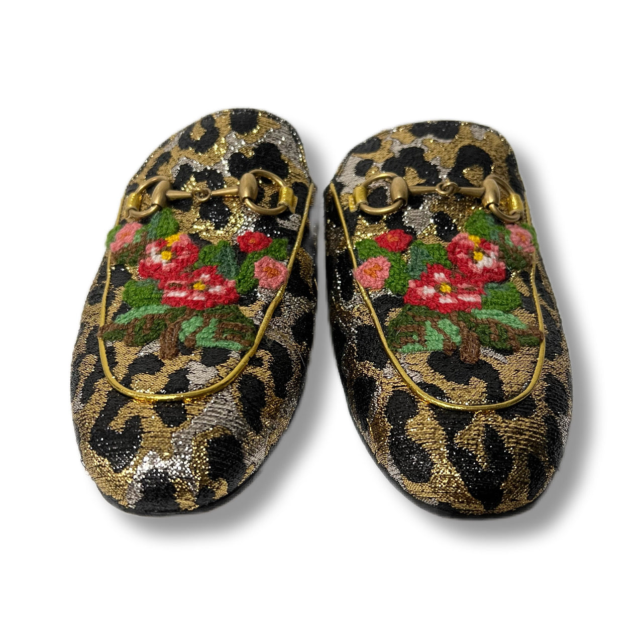 GUCCI グッチ　プリンスタウン　ホースビット　レオパード