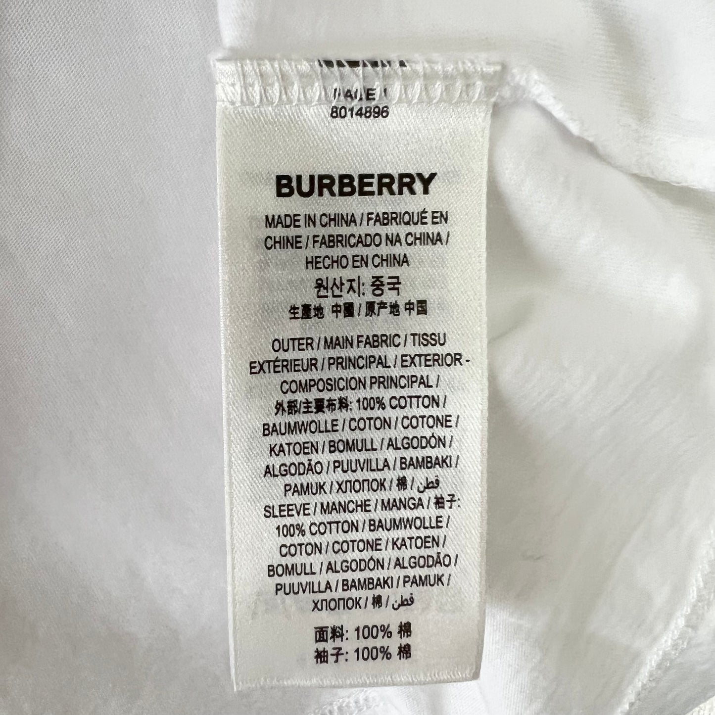 Burberry バーバリー　Tシャツ　ノバチェック