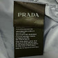 PRADA プラダ　ナイロンジャケット　ナイロンパーカー　アイスブルー　ロゴプレート