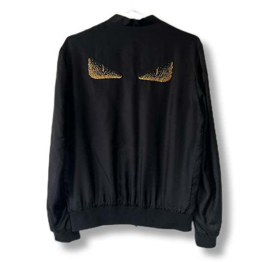 FENDI Bugs Monster Blouson MA-1 Track Jacket Sequins