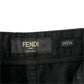 FENDI Pants Bottoms Black Denim Chinos Patch