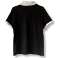 MONCLER Polo shirt with collar logo in black