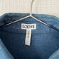 LOEWE denim shirt with anagram patch