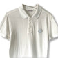 MONCLER Polo shirt, white, metal logo