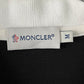 MONCLER Polo shirt with collar logo in black