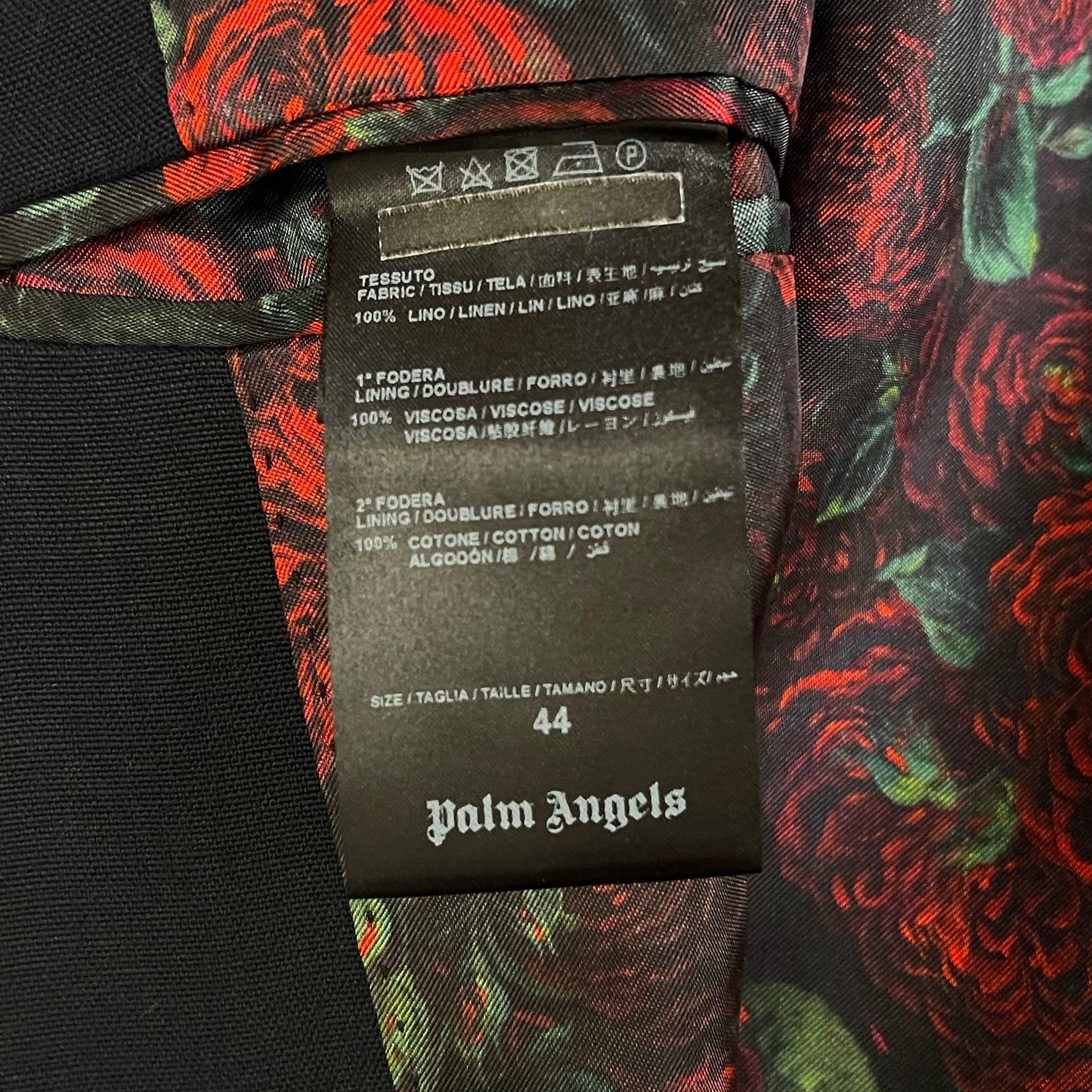 Palm Angels パームエンジェルス　ダブルジャケット　花柄
