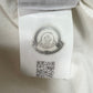 MONCLER Polo shirt, white, metal logo