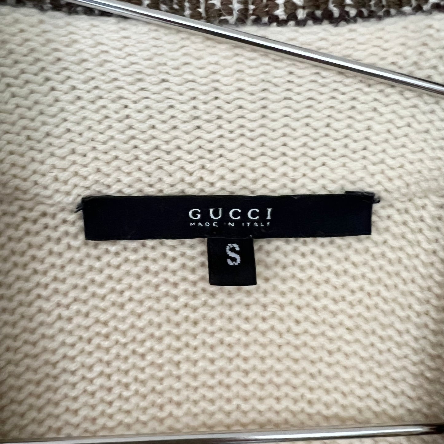 GUCCI Gucci knit sweater Tom Ford period 100% cashmere