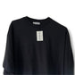 BALENCIAGA バレンシアガ　ビッグTシャツ　アシンメトリー　ブラック　未使用