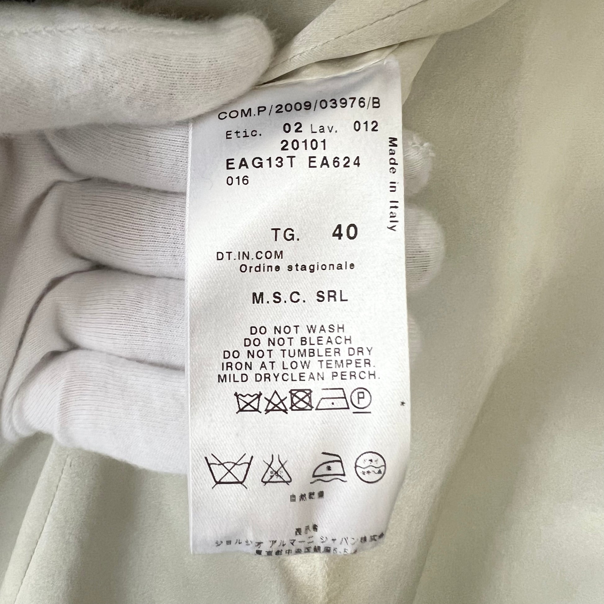 ジョルジオ アルマーニ カシミア100% テーラードジャケット